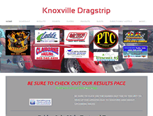 Tablet Screenshot of knoxvilledragstrip.com